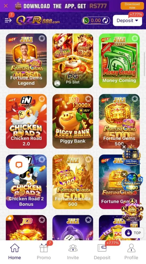 Qzr888 Apk